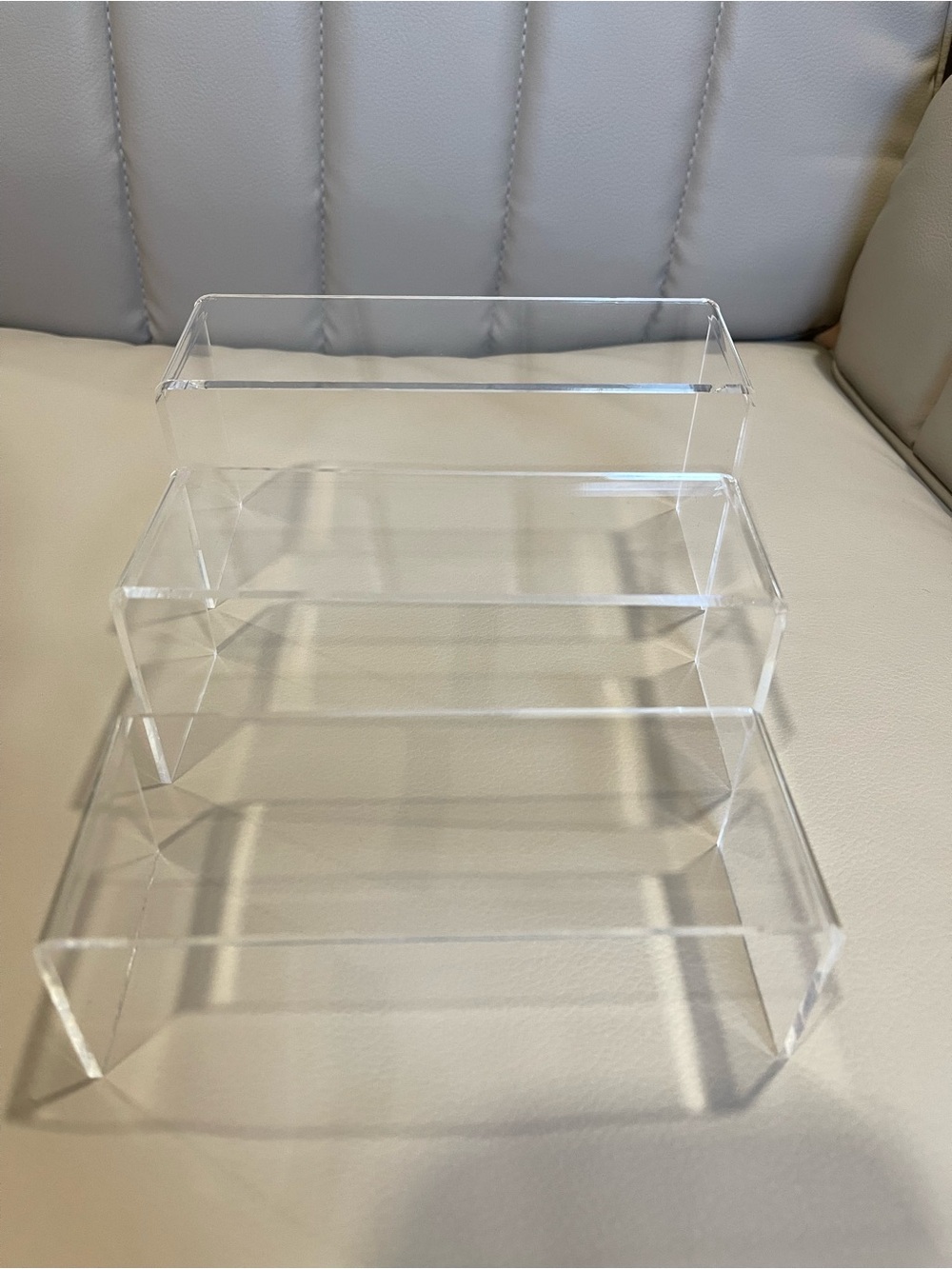 Bundle of 3 Acrylic Display Stands (Individual Pieces)